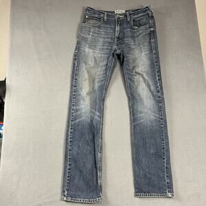 Ariat Jeans Mens 34X34 Blue M1 Legacy Straight Leg Outdoor Western Workwear